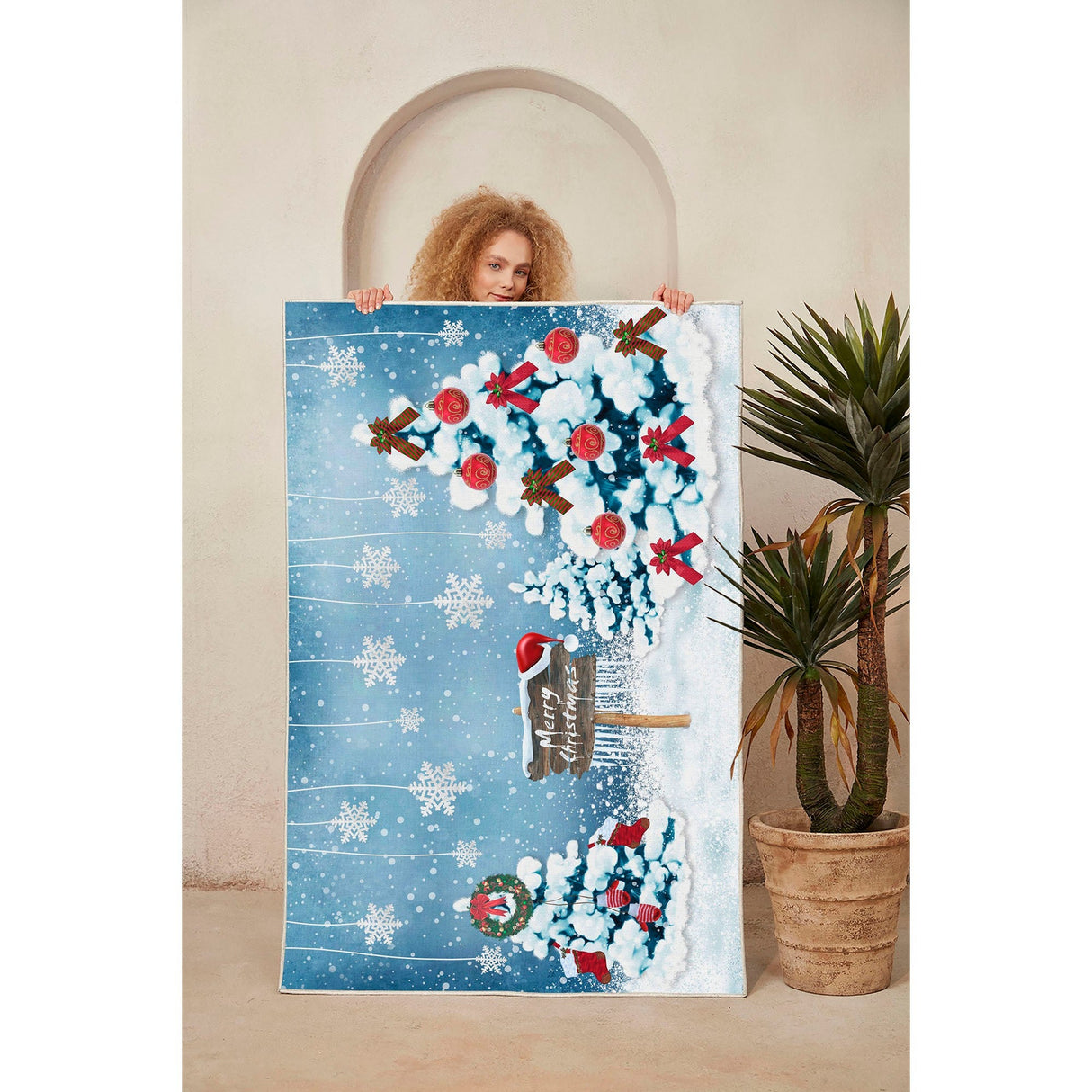 Covor Woopamuk435, Multicolor, Diverse dimensiuni - 80x120x1 cm | SKU: 633HFT1312 | Covor Woopamuk435, Multicolor, varianta 80x120x1 cm, produs pentru amenajarea locuinței, disponibil online în România la CasaMob