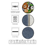 Covor Woopamuk435, Multicolor, Diverse dimensiuni - 100x200x1 cm | SKU: 633HFT1317 | Covor Woopamuk435, Multicolor, varianta 100x200x1 cm, produs pentru amenajarea locuinței, disponibil online în România la CasaMob