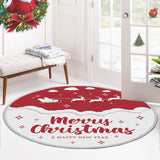 Covor Woopamuk443, Roșu - Alb, Diverse dimensiuni - Ø150x5 cm | SKU: 633HFT1408 | Covor Woopamuk443, Roșu - Alb, varianta Ø150x5 cm, produs pentru amenajarea locuinței, disponibil online în România la CasaMob