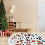 Covor Woopamuk444, Multicolor, Diverse dimensiuni - Ø140x5 cm | SKU: 633HFT1418 | Covor Woopamuk444, Multicolor, varianta Ø140x5 cm, produs pentru amenajarea locuinței, disponibil online în România la CasaMob