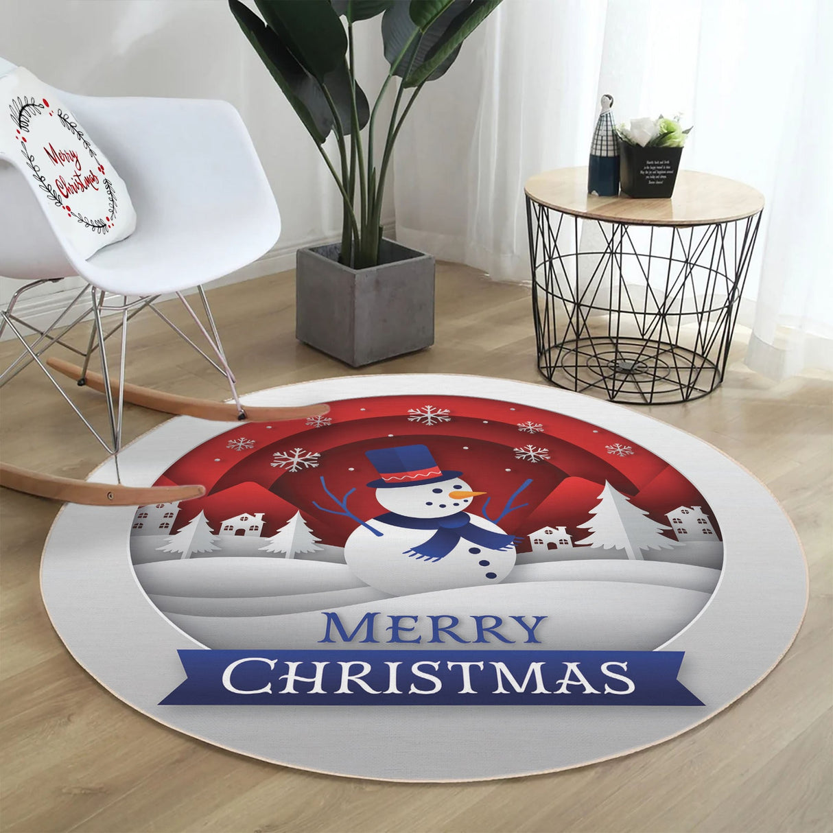 Covor Woopamuk446, Multicolor, Diverse dimensiuni - Ø110x5 cm | SKU: 633HFT1437 | Covor Woopamuk446, Multicolor, varianta Ø110x5 cm, produs pentru amenajarea locuinței, disponibil online în România la CasaMob