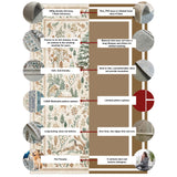 Covor Woopamuk447, Roșu - Auriu, Diverse dimensiuni - Ø80x5 cm | SKU: 633HFT1445 | Covor Woopamuk447, Roșu - Auriu, varianta Ø80x5 cm, produs pentru amenajarea locuinței, disponibil online în România la CasaMob