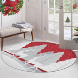 Covor Woopamuk448, Roșu - Alb, Diverse dimensiuni - Ø100x5 cm | SKU: 633HFT1458 | Covor Woopamuk448, Roșu - Alb, varianta Ø100x5 cm, produs pentru amenajarea locuinței, disponibil online în România la CasaMob
