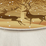 Covor Woopamuk451, Auriu, Diverse dimensiuni - Ø110x5 cm | SKU: 633HFT1492 | Covor Woopamuk451, Auriu, varianta Ø110x5 cm, produs pentru amenajarea locuinței, disponibil online în România la CasaMob