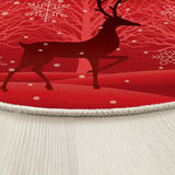 Covor Woopamuk452, Roșu, Diverse dimensiuni - Ø130x5 cm | SKU: 633HFT1506 | Covor Woopamuk452, Roșu, varianta Ø130x5 cm, produs pentru amenajarea locuinței, disponibil online în România la CasaMob