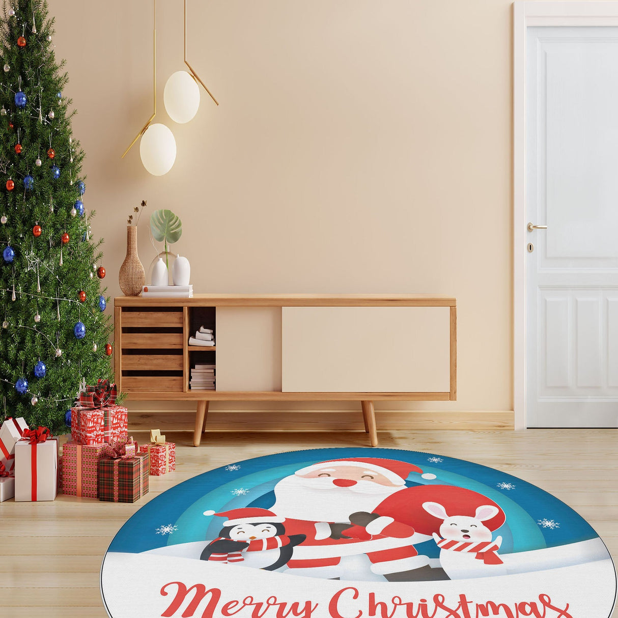 Covor Woopamuk453, Multicolor, Diverse dimensiuni - Ø80x5 cm | SKU: 633HFT1512 | Covor Woopamuk453, Multicolor, varianta Ø80x5 cm, produs pentru amenajarea locuinței, disponibil online în România la CasaMob