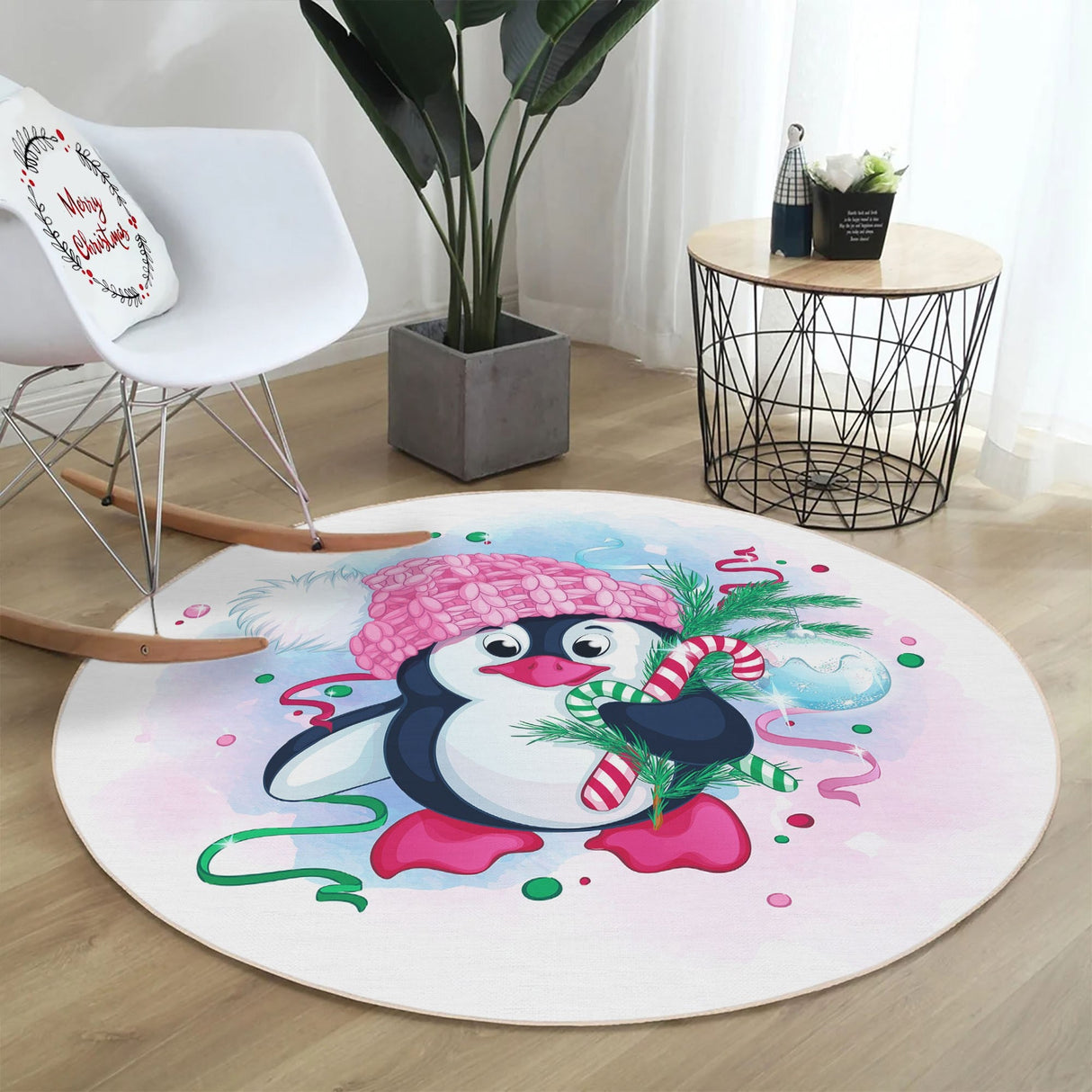 Covor Woopamuk459, Multicolor, Diverse dimensiuni - Ø100x5 cm | SKU: 633HFT1580 | Covor Woopamuk459, Multicolor, varianta Ø100x5 cm, produs pentru amenajarea locuinței, disponibil online în România la CasaMob