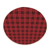 Covor Woopamuk460, Roșu - Negru, Diverse dimensiuni - Ø100x5 cm | SKU: 633HFT1591 | Covor Woopamuk460, Roșu - Negru, varianta Ø100x5 cm, produs pentru amenajarea locuinței, disponibil online în România la CasaMob