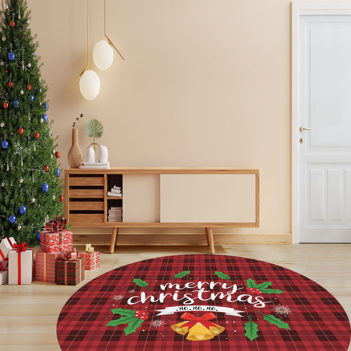 Covor Woopamuk461, Multicolor, Diverse dimensiuni - Ø120x5 cm | SKU: 633HFT1605 | Covor Woopamuk461, Multicolor, varianta Ø120x5 cm, produs pentru amenajarea locuinței, disponibil online în România la CasaMob