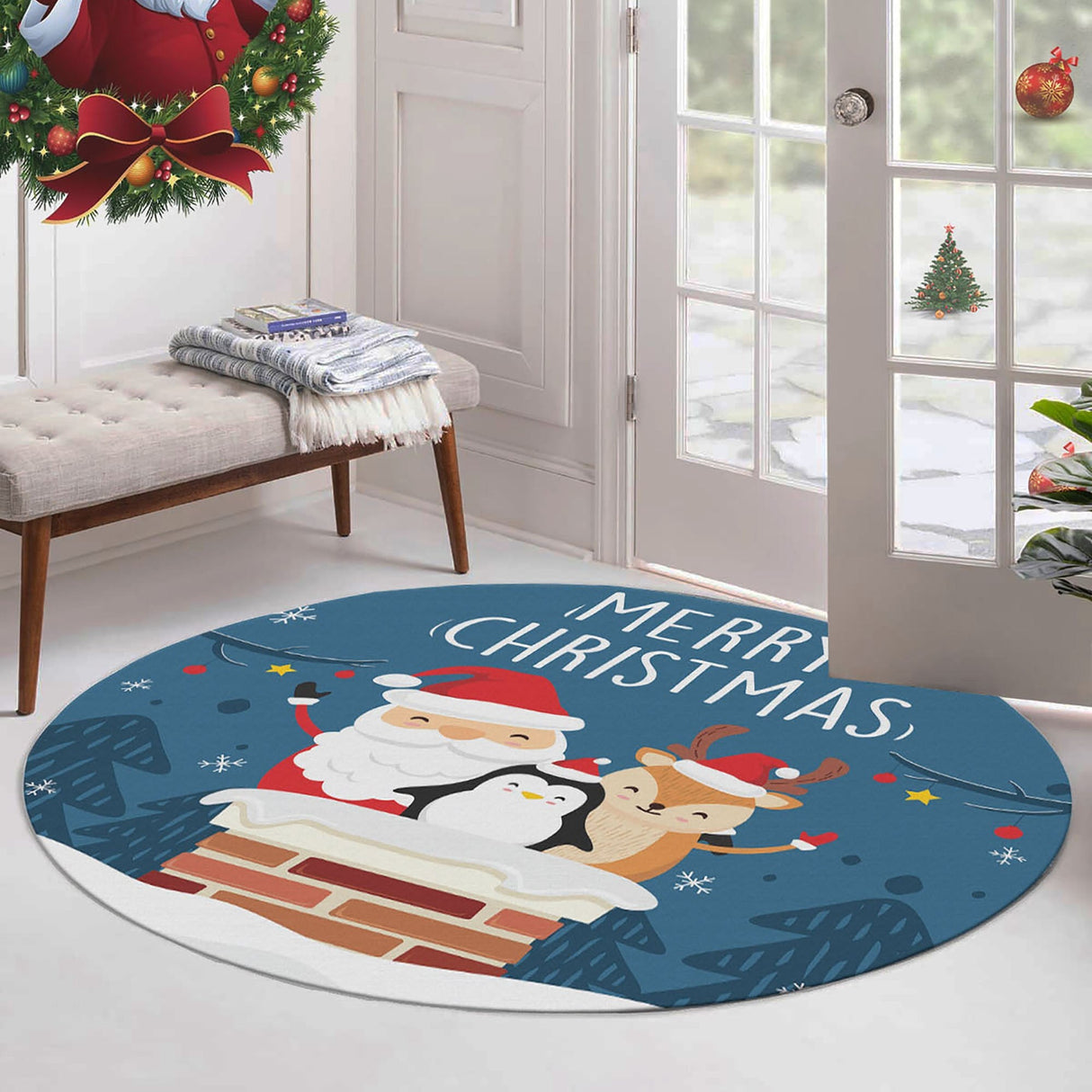 Covor Woopamuk463, Multicolor, Diverse dimensiuni - Ø90x5 cm | SKU: 633HFT1624 | Covor Woopamuk463, Multicolor, varianta Ø90x5 cm, produs pentru amenajarea locuinței, disponibil online în România la CasaMob