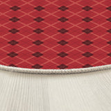 Covor Woopamuk464, Roșu - Negru, Diverse dimensiuni - Ø80x5 cm | SKU: 633HFT1634 | Covor Woopamuk464, Roșu - Negru, varianta Ø80x5 cm, produs pentru amenajarea locuinței, disponibil online în România la CasaMob