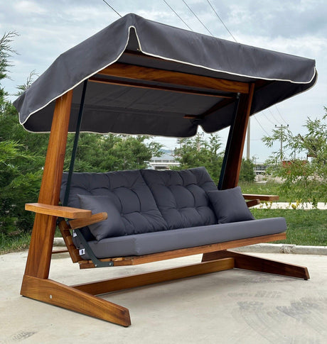 Balansoar de grădină Sia 2400, Diverse culori, 175x60x195 cm