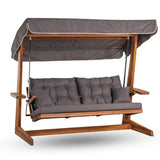 Balansoar de grădină Sia 2400, Diverse culori, 175x60x195 cm - Antracit | SKU: 675SWG1105 | Balansoar de grădină Sia 2400, 175x60x195 cm, varianta Antracit, produs pentru amenajarea locuinței, disponibil online în România la CasaMob