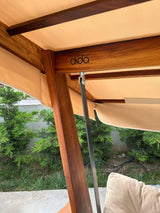 Balansoar de grădină Sia 2400, Diverse culori, 175x60x195 cm - Camel | SKU: 675SWG1106 | Balansoar de grădină Sia 2400, 175x60x195 cm, varianta Camel, produs pentru amenajarea locuinței, disponibil online în România la CasaMob