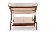 Balansoar de grădină Helen 2000, Diverse culori, 148x58x180 cm - Natur - Bej | SKU: 675SWG1109 | Balansoar de grădină Helen 2000, 148x58x180 cm, varianta Natur - Bej, produs pentru amenajarea locuinței, disponibil online în România la CasaMob