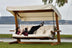 Bej - 201x70x195 cm | SKU: 675SWG1113 | Balansoar de grădină Luna Deluxe 2600, varianta Bej - 201x70x195 cm, produs pentru amenajarea locuinței, disponibil online în România la CasaMob