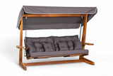 Balansoar de grădină Luna Deluxe 2600, Diverse culori, Diverse dimensiuni - Antracit - 201x70x195 cm | SKU: 675SWG1111 | Balansoar de grădină Luna Deluxe 2600, varianta Antracit - 201x70x195 cm, produs pentru amenajarea locuinței, disponibil online în România la CasaMob