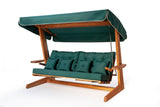 Balansoar de grădină Luna Deluxe 2600, Diverse culori, Diverse dimensiuni - Natur - Verde - 200x70x200 cm | SKU: 675SWG1114 | Balansoar de grădină Luna Deluxe 2600, varianta Natur - Verde - 200x70x200 cm, produs pentru amenajarea locuinței, disponibil online în România la CasaMob