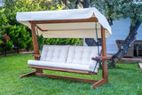 Balansoar de grădină Viva 2400, Diverse culori, 237x100x175 cm - Bej | SKU: 675SWG1116 | Balansoar de grădină Viva 2400, 237x100x175 cm, varianta Bej, produs pentru amenajarea locuinței, disponibil online în România la CasaMob