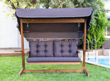 Balansoar de grădină Viva 2200, Diverse culori, 220x100x175 cm - Antracit | SKU: 675SWG1117 | Balansoar de grădină Viva 2200, 220x100x175 cm, varianta Antracit, produs pentru amenajarea locuinței, disponibil online în România la CasaMob
