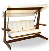 Balansoar de grădină Viva 2200, Diverse culori, 220x100x175 cm - Bej | SKU: 675SWG1118 | Balansoar de grădină Viva 2200, 220x100x175 cm, varianta Bej, produs pentru amenajarea locuinței, disponibil online în România la CasaMob