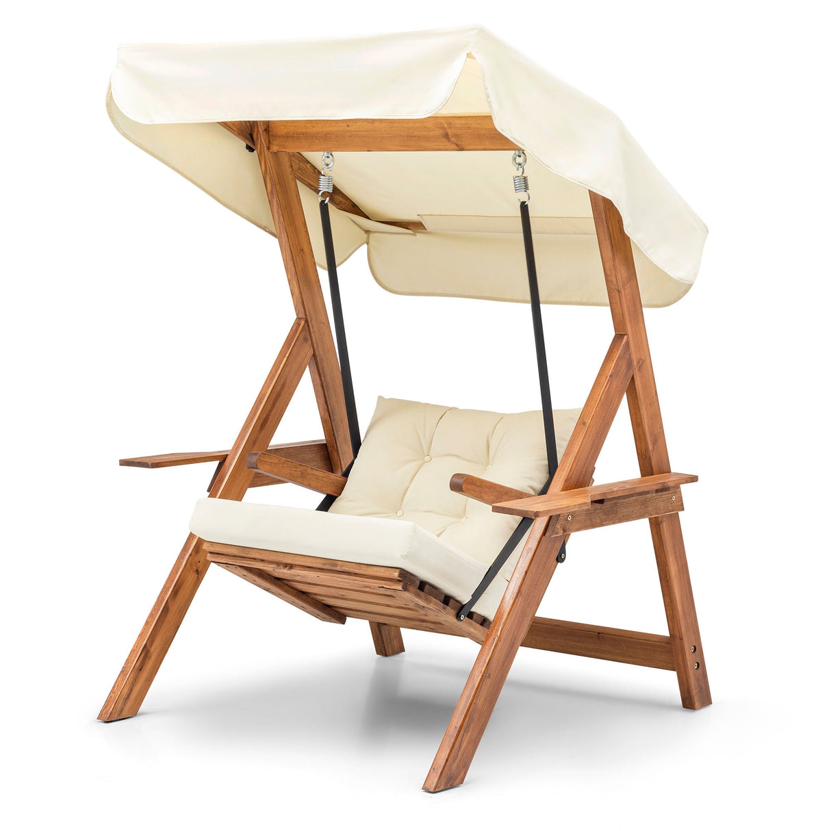 Balansoar de grădină Galata Swing S1, Diverse culori, 75x58x195 cm - Crem | SKU: 676HDS1102 | Balansoar de grădină Galata Swing S1, 75x58x195 cm, varianta Crem, produs pentru amenajarea locuinței, disponibil online în România la CasaMob