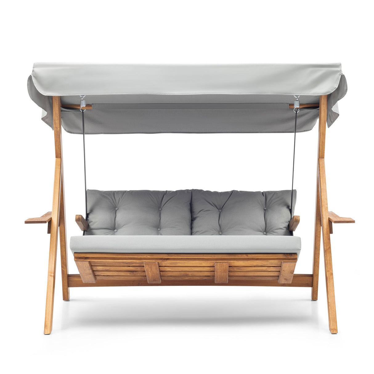 Balansoar de grădină Galata Swing S3, Diverse culori, 150x58x195 cm - Gri | SKU: 676HDS1105 | Balansoar de grădină Galata Swing S3, 150x58x195 cm, varianta Gri, produs pentru amenajarea locuinței, disponibil online în România la CasaMob