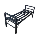 Set de grădină Pandora (2-2-S), Diverse culori, 139x75x52 cm - Negru - Gri | SKU: 679HVN1196 | Set de grădină Pandora (2-2-S), 139x75x52 cm, varianta Negru - Gri, produs pentru amenajarea locuinței, disponibil online în România la CasaMob