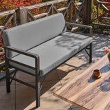 Set de grădină Pandora (2-2-S), Diverse culori, 139x75x52 cm - Antracit - Gri | SKU: 679HVN1203 | Set de grădină Pandora (2-2-S), 139x75x52 cm, varianta Antracit - Gri, produs pentru amenajarea locuinței, disponibil online în România la CasaMob