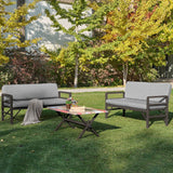Set de grădină Pandora (2-2-S), Diverse culori, 139x75x52 cm - Antracit - Gri | SKU: 679HVN1203 | Set de grădină Pandora (2-2-S), 139x75x52 cm, varianta Antracit - Gri, produs pentru amenajarea locuinței, disponibil online în România la CasaMob