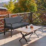 Set de grădină Pandora (2-2-S), Diverse culori, 139x75x52 cm - Antracit | SKU: 679HVN1204 | Set de grădină Pandora (2-2-S), 139x75x52 cm, varianta Antracit, produs pentru amenajarea locuinței, disponibil online în România la CasaMob