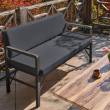 Set de grădină Pandora (2-2-S), Diverse culori, 139x75x52 cm - Antracit | SKU: 679HVN1204 | Set de grădină Pandora (2-2-S), 139x75x52 cm, varianta Antracit, produs pentru amenajarea locuinței, disponibil online în România la CasaMob