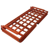 Set de grădină Pandora (2-2-S), Diverse culori, 139x75x52 cm - Portocaliu - Gri | SKU: 679HVN1210 | Set de grădină Pandora (2-2-S), 139x75x52 cm, varianta Portocaliu - Gri, produs pentru amenajarea locuinței, disponibil online în România la CasaMob