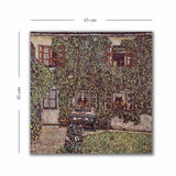 Tablou Canvas 4545KLIMT011, Multicolor, 45x45 cm