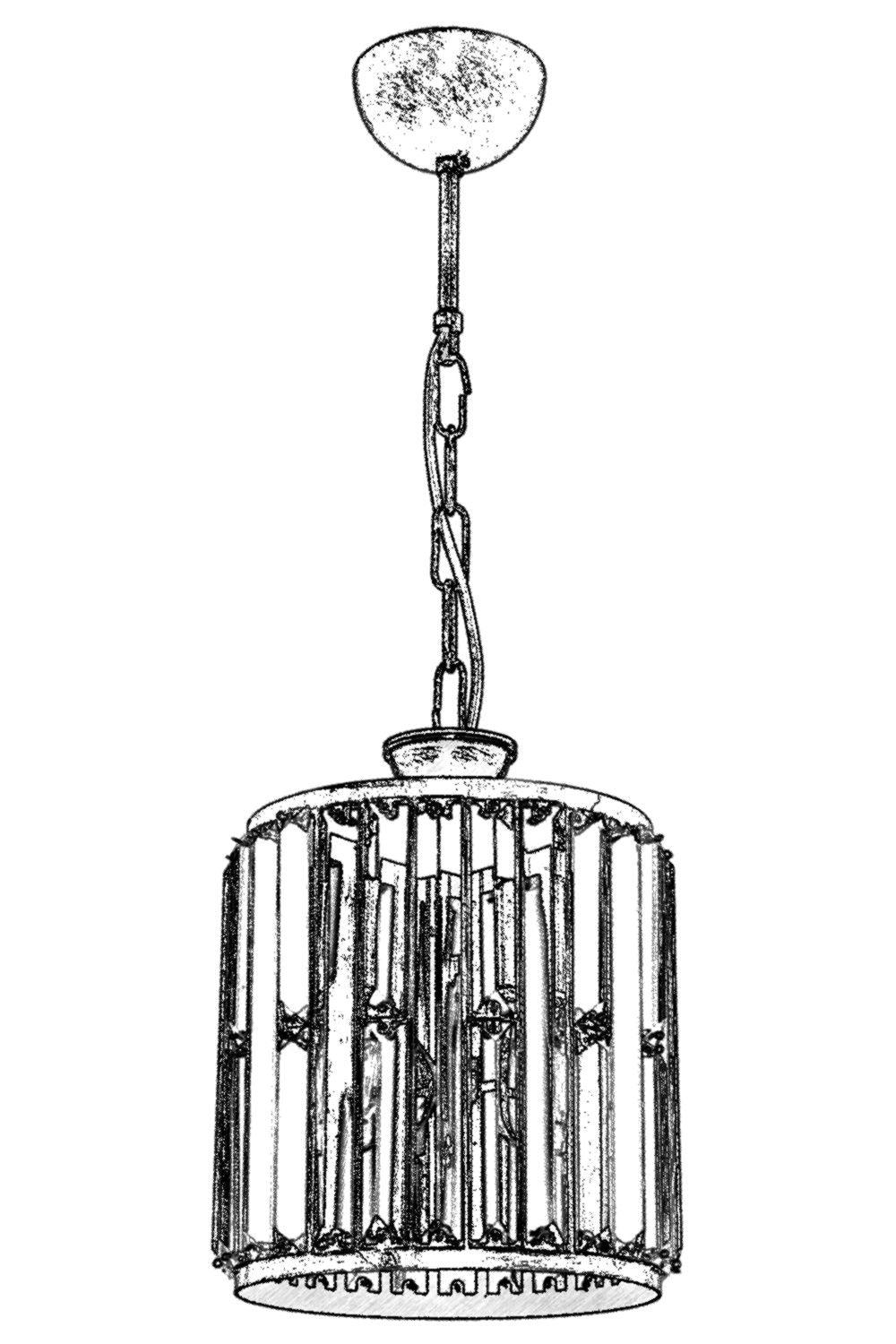 Lustra Evans, Antic, SKU 683AVN1165