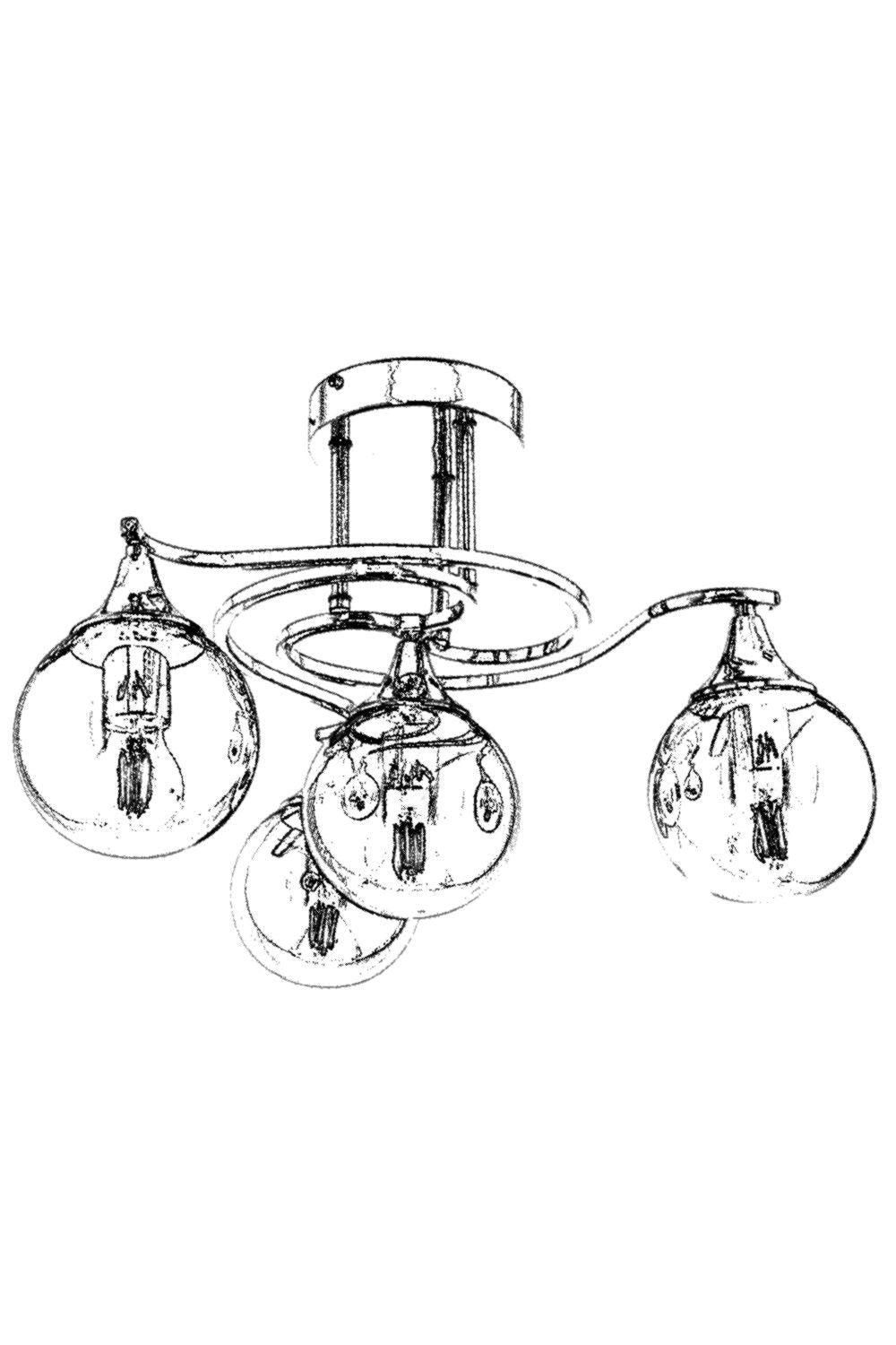 Lustra Warren, Crom, SKU 683AVN1197