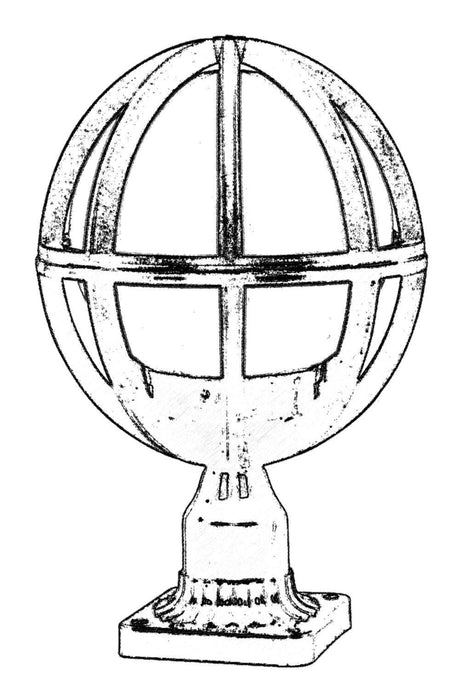 Aplica de perete exterior, Negru, 23x61x23 cm