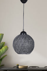 Lustră HM032, Negru - Gri, Ø22x54 cm