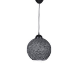 Lustră HM032, Negru - Gri, Ø22x54 cm