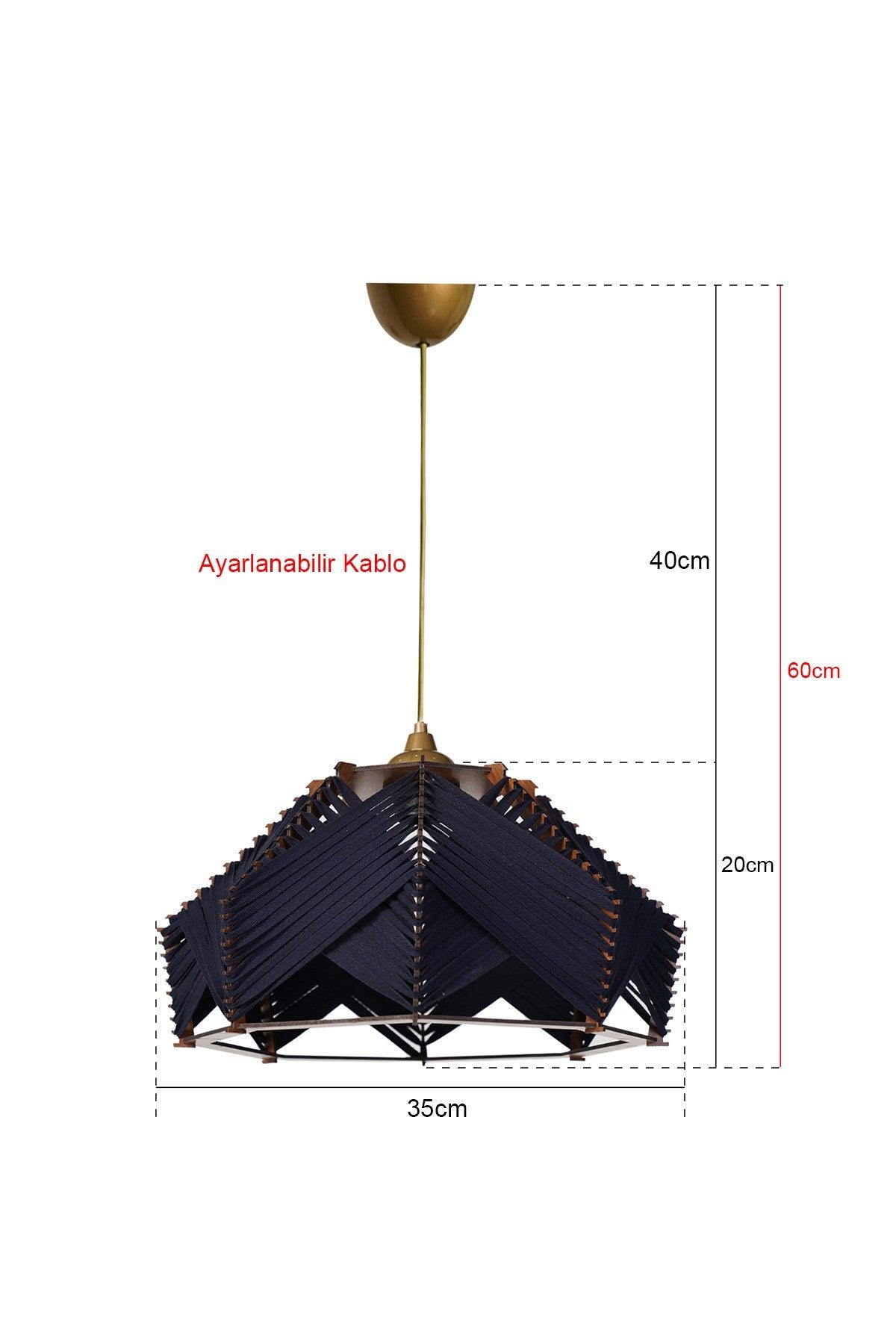 Lustra YL235 Chandelier - Albastru, SKU 687HMY1462