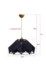 Lustra YL235 Chandelier - Albastru, SKU 687HMY1462