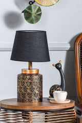 Veioza YL024 Lamp Shade - Auriu Negru, SKU 687HMY2140