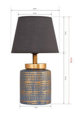 Veioza YL024 Lamp Shade - Auriu albastru, SKU 687HMY2140
