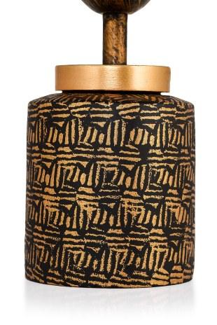 Veioza YL024 Lamp Shade - Auriu Negru, SKU 687HMY2140