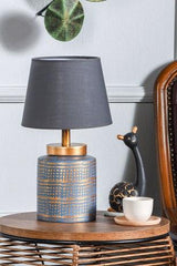 Veioza YL024 Lamp Shade - Auriu albastru, SKU 687HMY2140