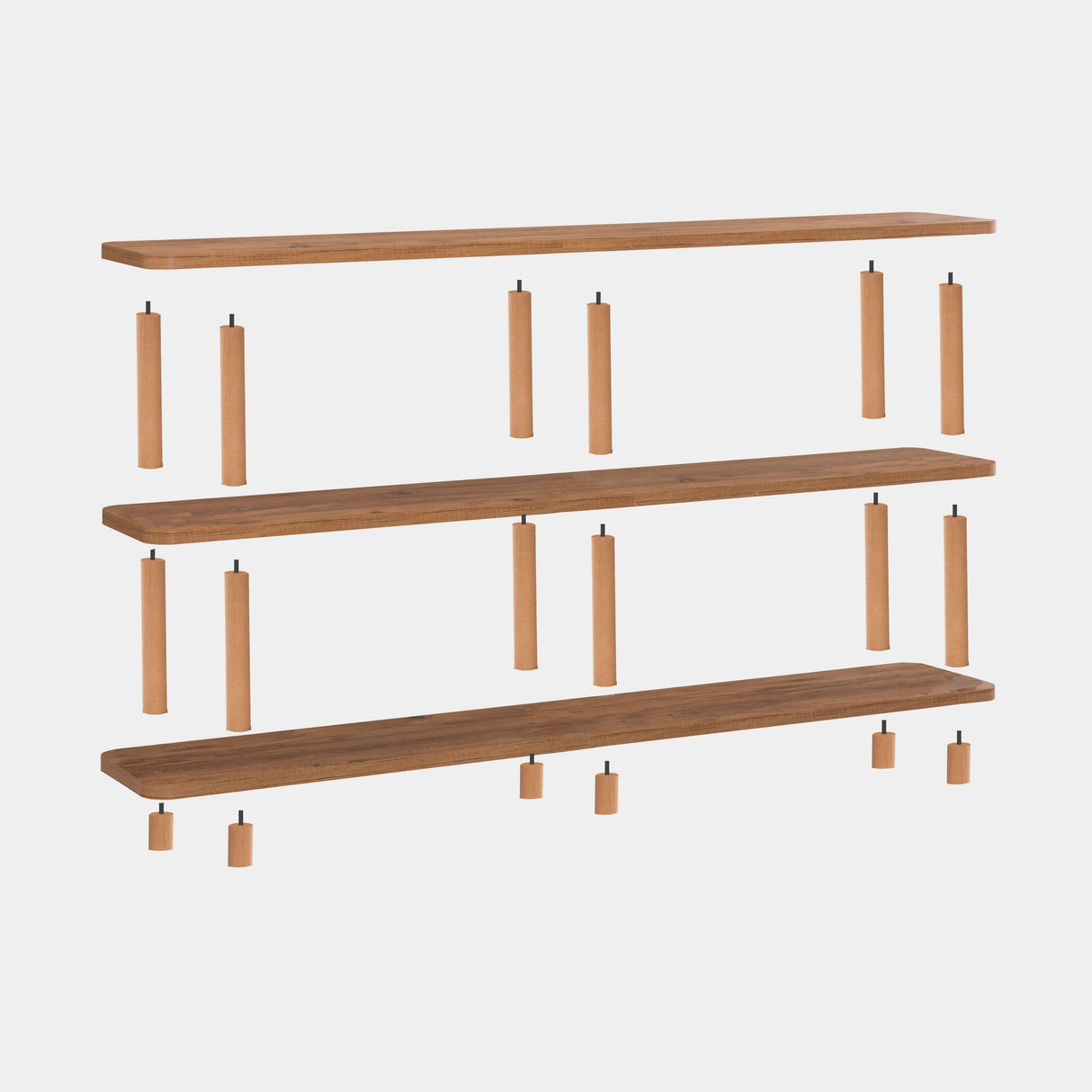 Bibliotecă Raca, Diverse culori, 150x35x75 cm - Pin atlantic | SKU: 688DRA1205 | Bibliotecă Raca, 150x35x75 cm, varianta Pin atlantic, produs pentru amenajarea locuinței, disponibil online în România la CasaMob