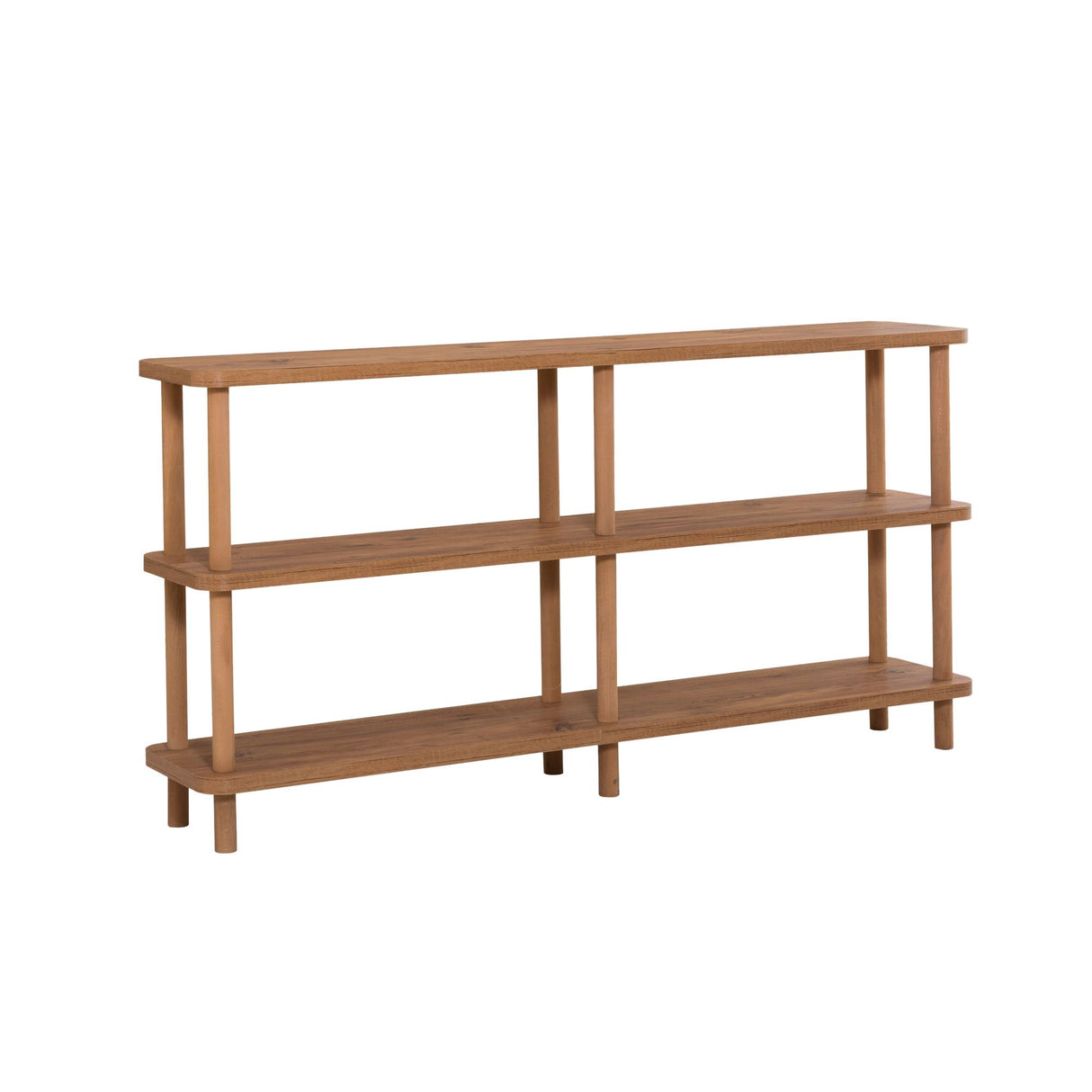 Bibliotecă Raca, Diverse culori, 150x35x75 cm - Pin atlantic | SKU: 688DRA1205 | Bibliotecă Raca, 150x35x75 cm, varianta Pin atlantic, produs pentru amenajarea locuinței, disponibil online în România la CasaMob