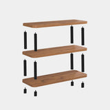 Bibliotecă Step, Diverse culori, 80x28x75 cm - Negru - Pin atlantic | SKU: 688DRA1210 | Bibliotecă Step, 80x28x75 cm, varianta Negru - Pin atlantic, produs pentru amenajarea locuinței, disponibil online în România la CasaMob