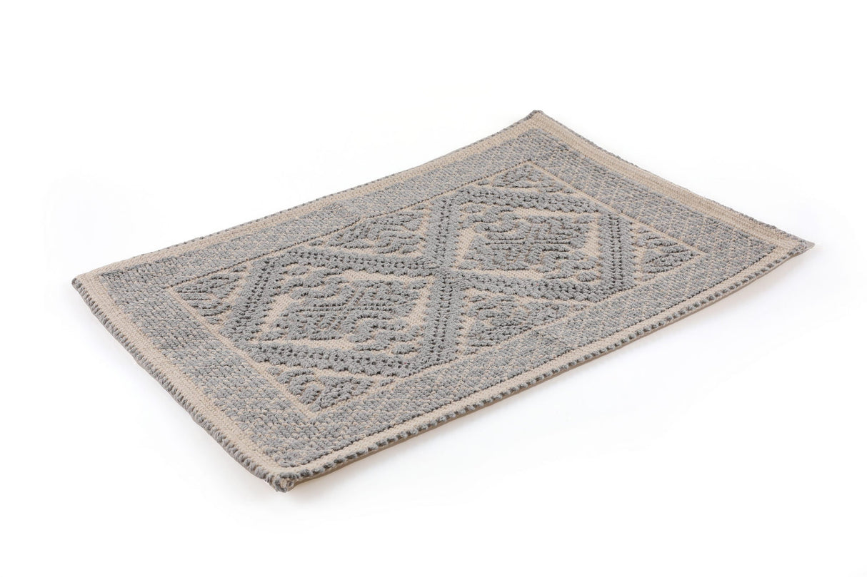Covor Kilim, Diverse culori, 40x60 cm - Albastru deschis | SKU: 697WTN1102 | Covor Kilim, 40x60 cm, varianta Albastru deschis, produs pentru amenajarea locuinței, disponibil online în România la CasaMob