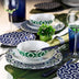 Serviciu de masă 24 bucăți ZG24Y24309133, Alb - Verde - Albastru, 20x20x2 cm, SKU 710KTP1495, imagine 2